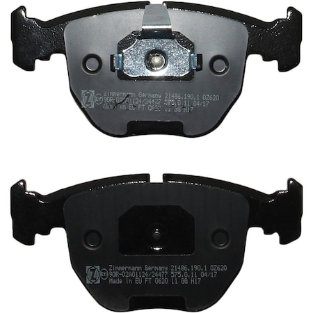 Zimmermann Brake Pad Set, 214861901 214861901